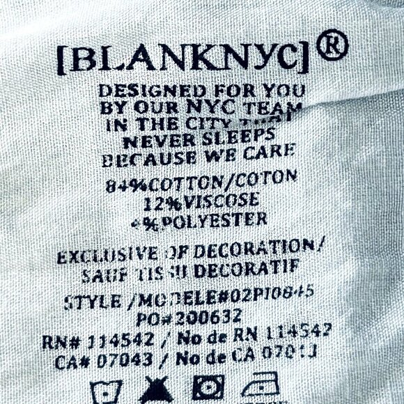 BlankNYC Denim Maxi Skirt Size 29 Light Wash Split Hem Cotton Blend High Rise - Picture 12 of 14